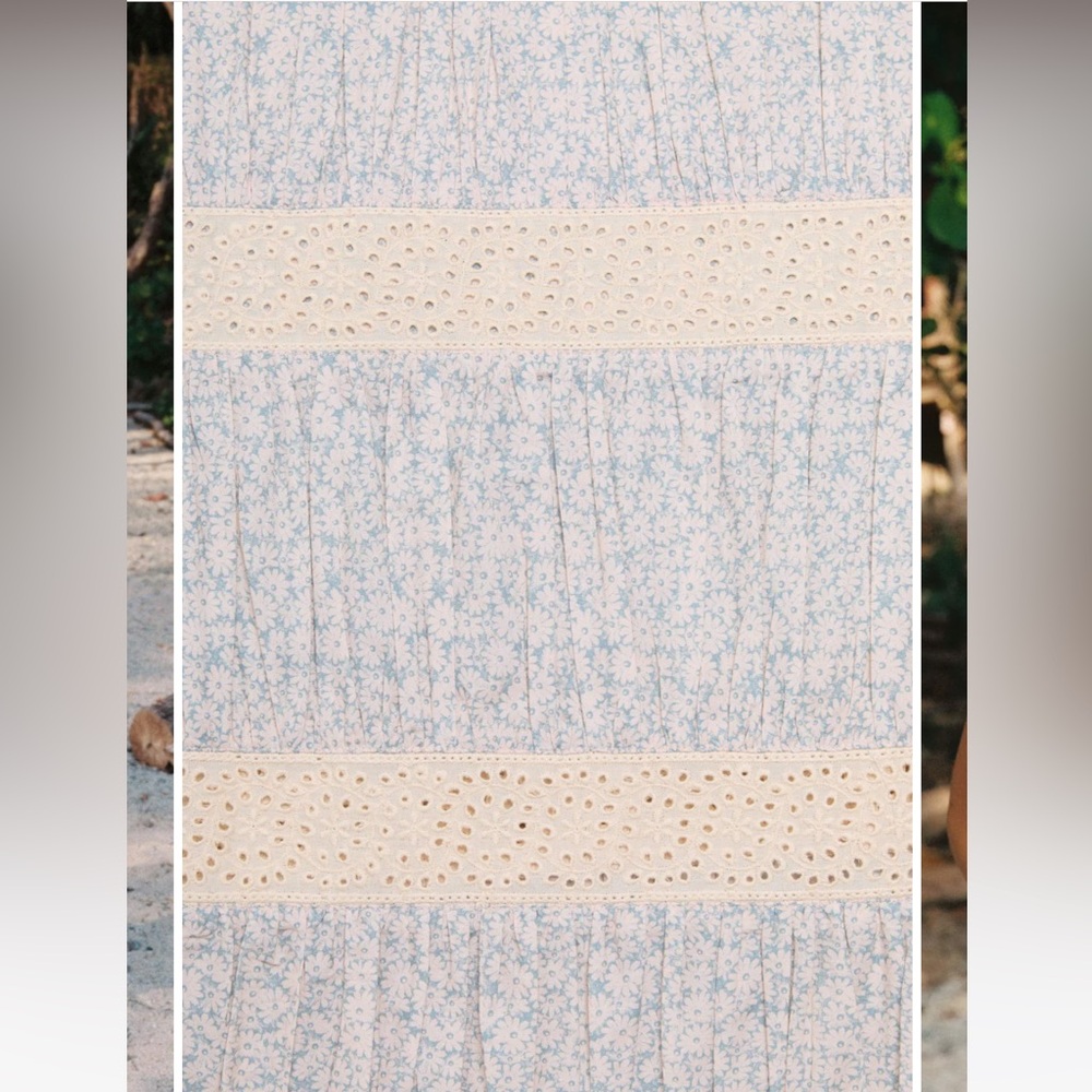 SOLD- NWT- Christy dawn Malena dress in Bleu phlox - Picture 6 of 13
